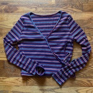 American Eagle M Wrap Shirt